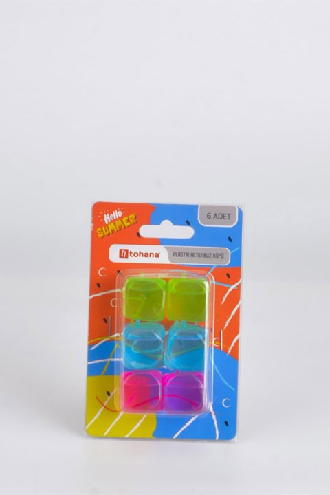 Tohana 6'lı Buz Küpü - Renkli