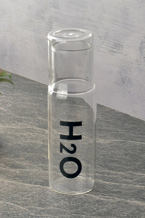 Tohana Cam Başucu Sürahisi - Siyah