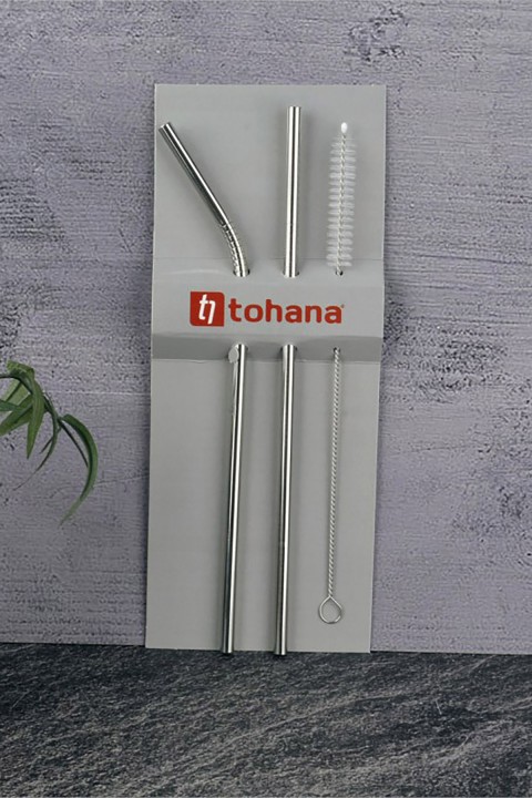 Tohana Çelik Pipet Seti - Çelik