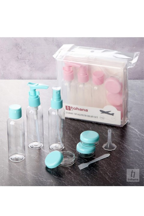 Tohana Kutulu Seyahat Dolum Seti - Renkli