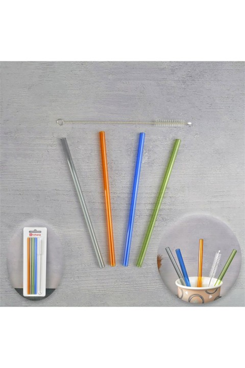 Tohana Renkli Cam Pipet Seti - Renkli