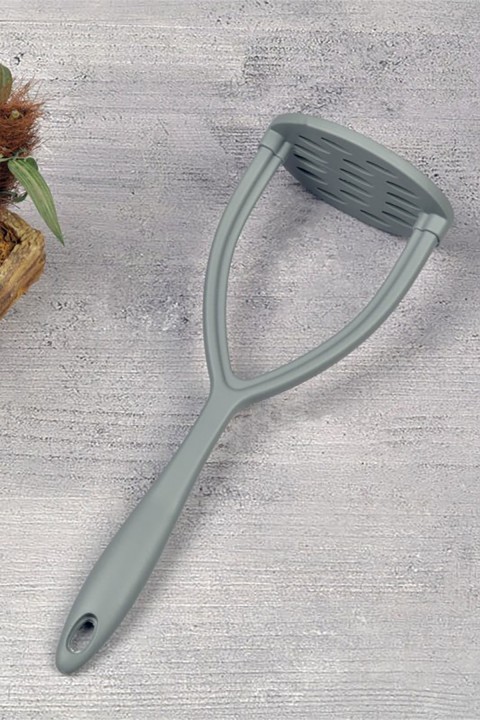 Tohana Silikon Patates Ezici - Gri