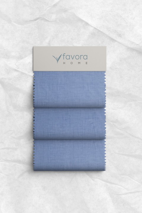 Vega Pamuklu Ranforce Tek Kişilik Nevresim Seti - Indigo