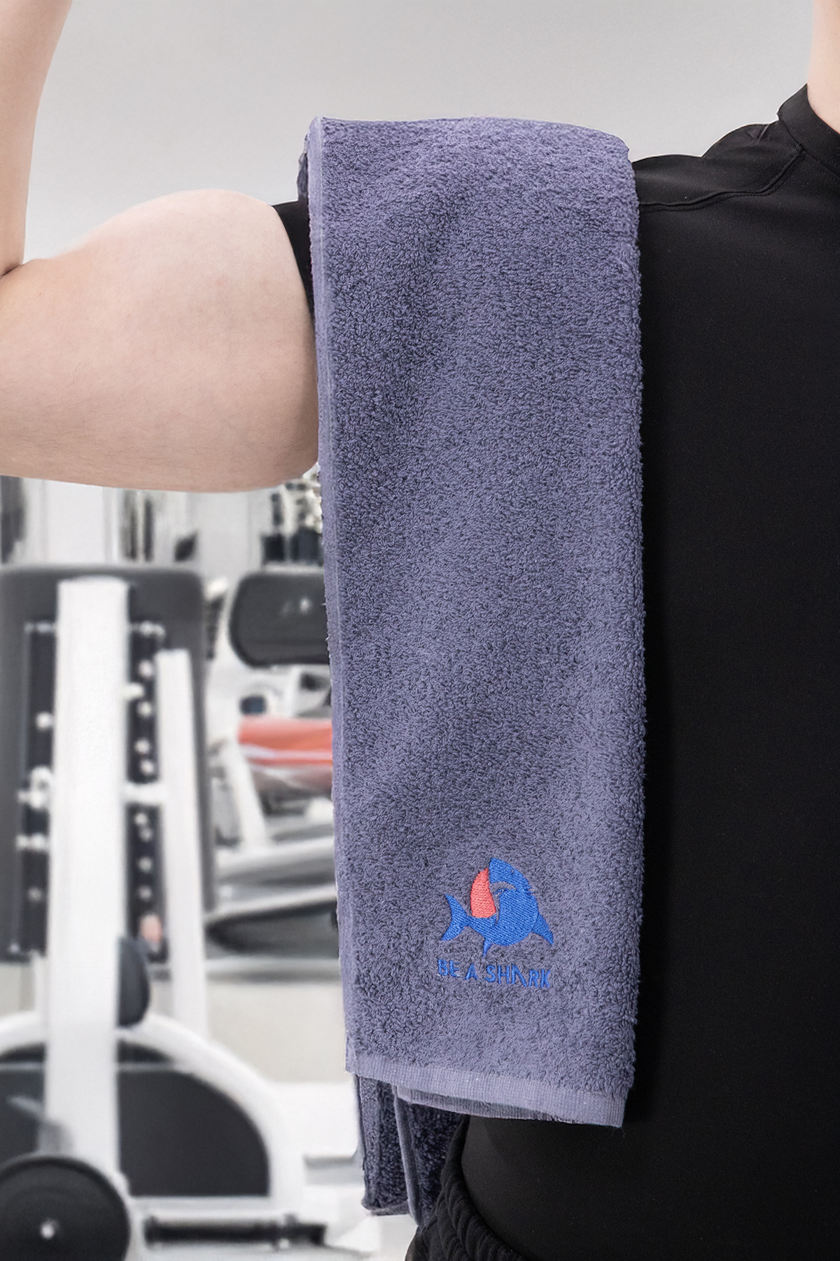 Spor Antrenman Havlusu 105x30 - Antrasit Spor Antrenman Havlusu 105x30 - Antrasit