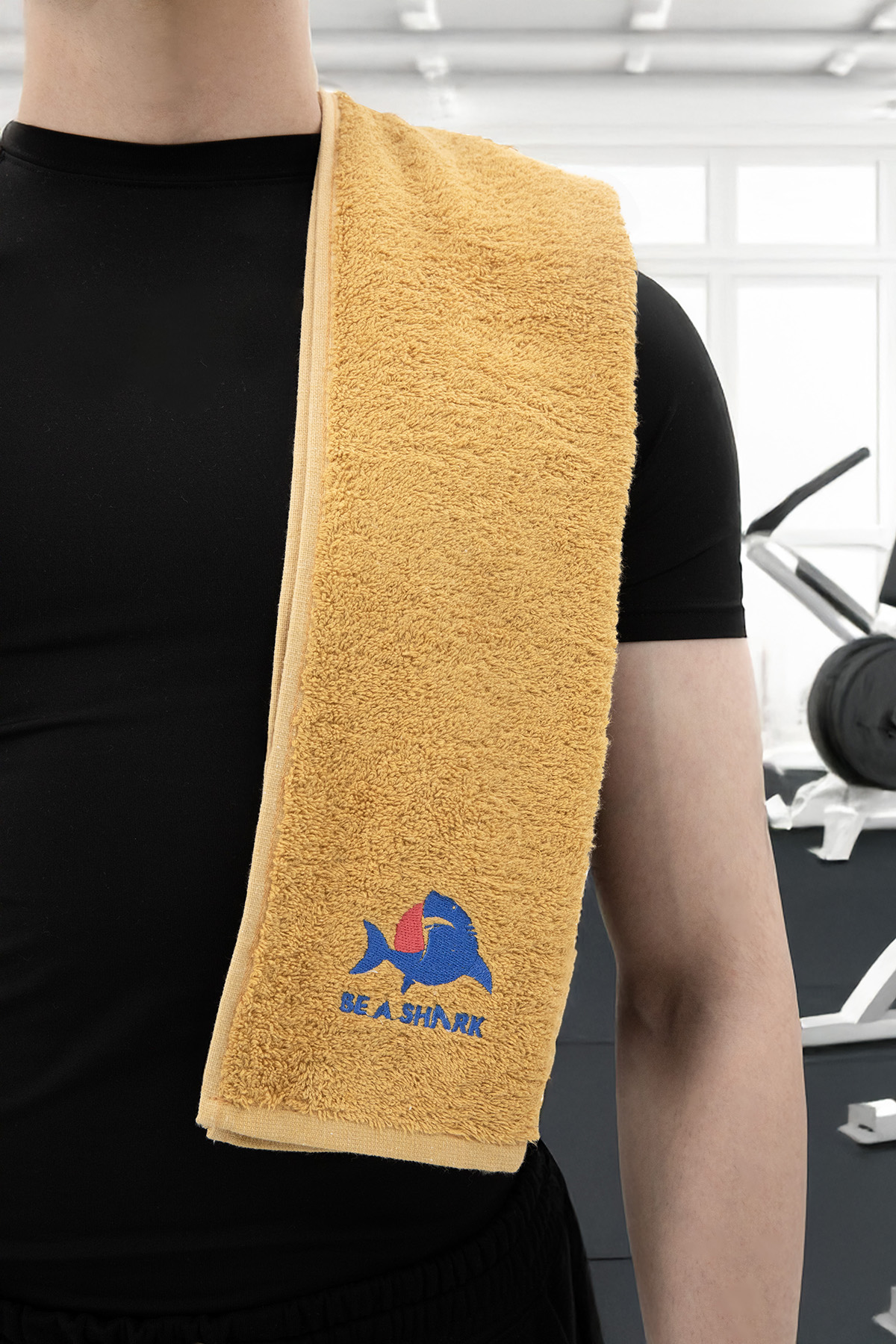 Spor Antrenman Havlusu 105x30 - Hardal Spor Antrenman Havlusu 105x30 - Hardal