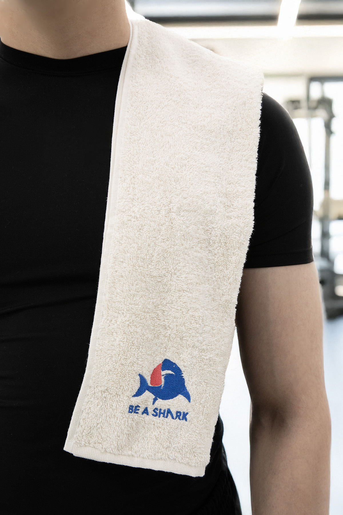 Spor Antrenman Havlusu 105x30 - Krem Spor Antrenman Havlusu 105x30 - Krem