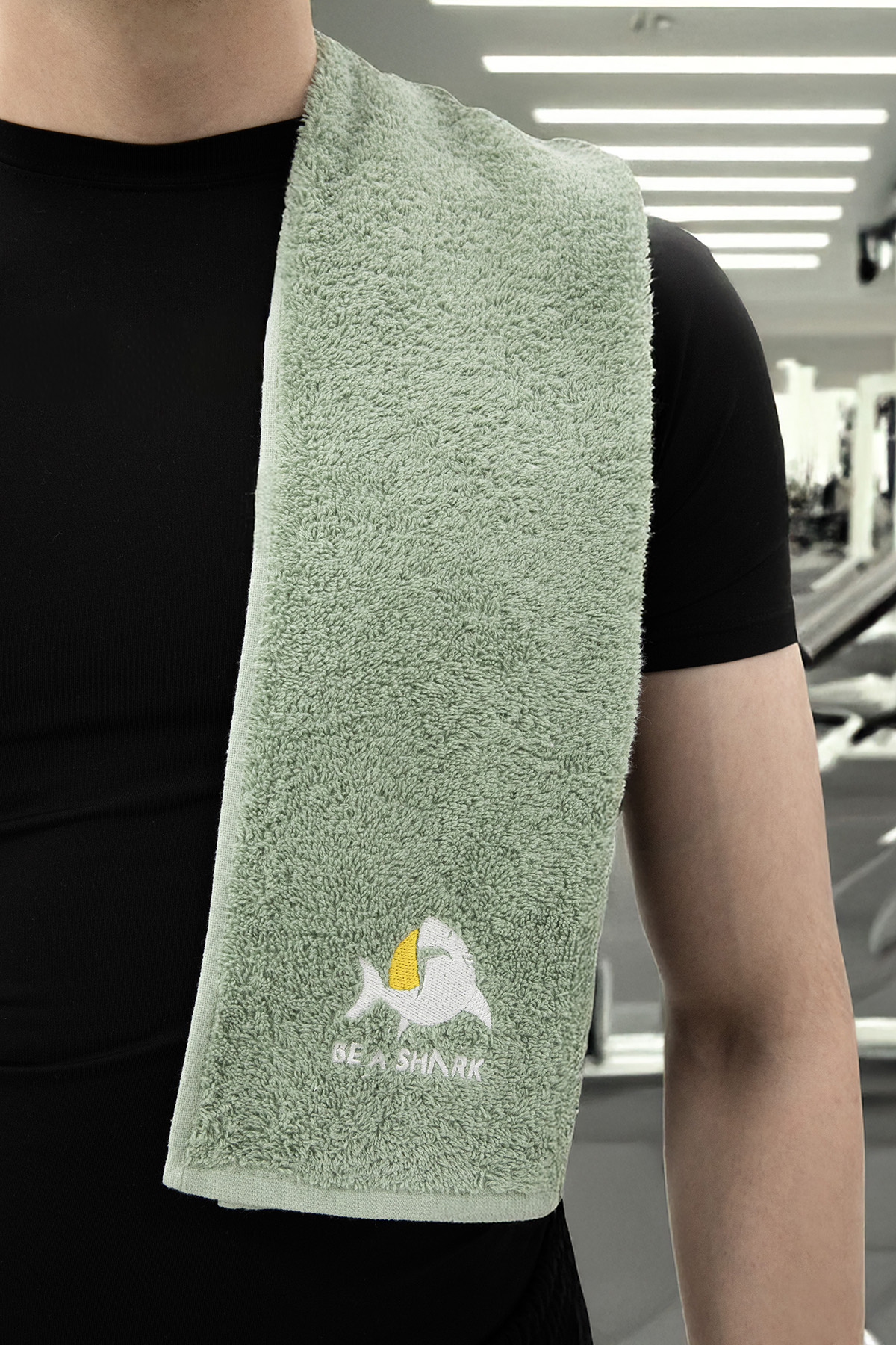 Spor Antrenman Havlusu 105x30 - Yeşil Spor Antrenman Havlusu 105x30 - Yeşil