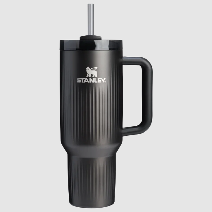 Stanley Stanley The Quencher H2.0 Fluted Tumbler 1.18L/40oz Black Pvd Stanley Stanley The Quencher H2.0 Fluted Tumbler 1.18L/40oz Black Pvd