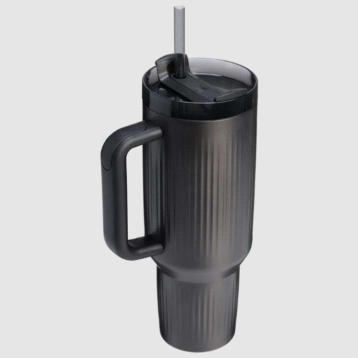 Stanley Stanley The Quencher H2.0 Fluted Tumbler 1.18L/40oz Black Pvd