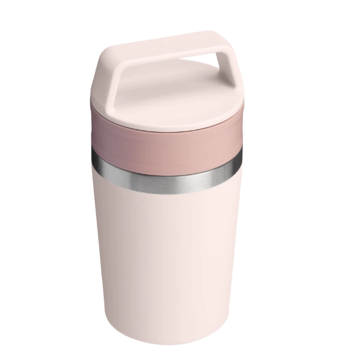 STANLEY THE CAFE-TO-GO TRAVEL MUG 0.23L / 8OZ ROSE QUARTZ STANLEY THE CAFE-TO-GO TRAVEL MUG 0.23L / 8OZ ROSE QUARTZ