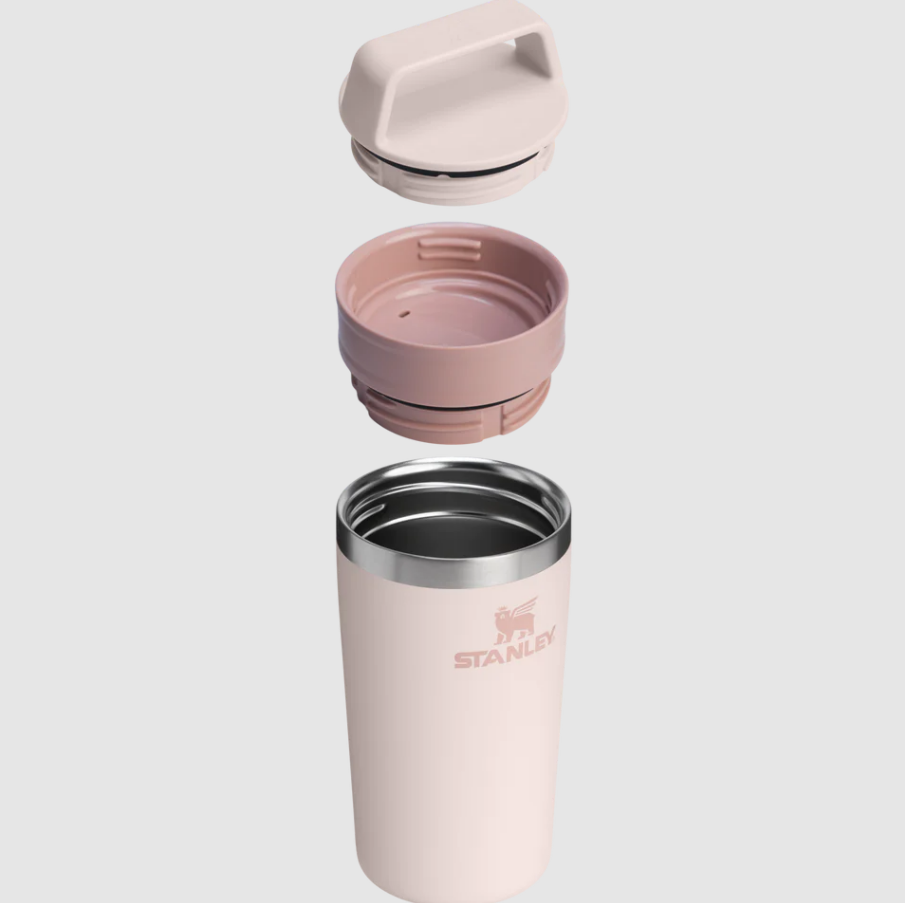 STANLEY THE CAFE-TO-GO TRAVEL MUG 0.47L / 16OZ ROSE QUARTZ