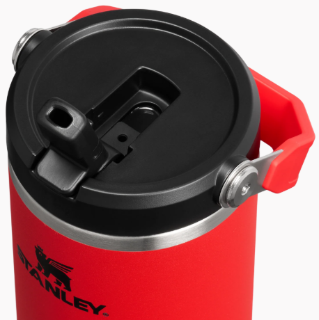 Stanley The Iceflow™ Flip Straw 2.0 Tumbler 0.59L / 20Oz Chili Black 13425-0131 Stanley The Iceflow™ Flip Straw 2.0 Tumbler 0.59L / 20Oz Chili Black 13425-0131