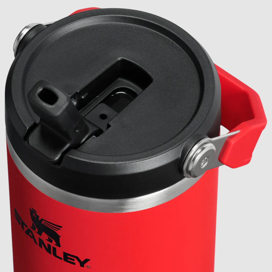 STANLEY THE ICEFLOW™ FLİP STRAW 2.0 TUMBLER 0.89L / 30OZ CHİLİ BLACK