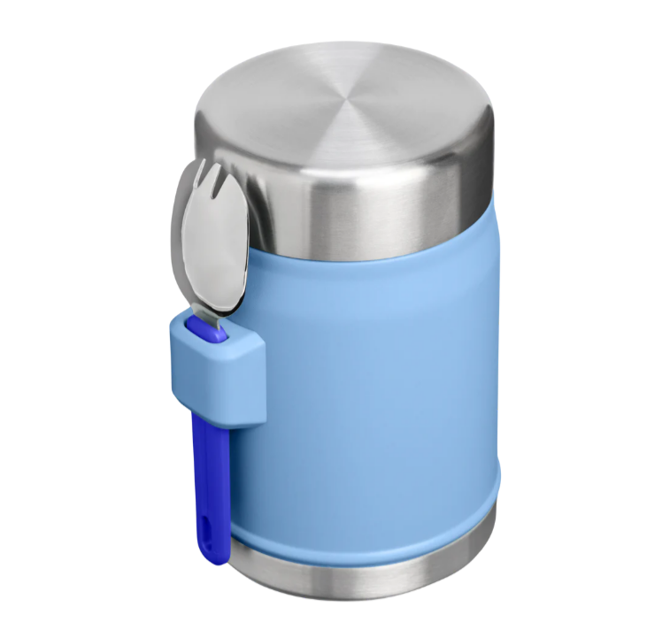 STANLEY THE LEGENDARY FOOD JAR + SPORK 0.4L / 14OZ BLUE SKY