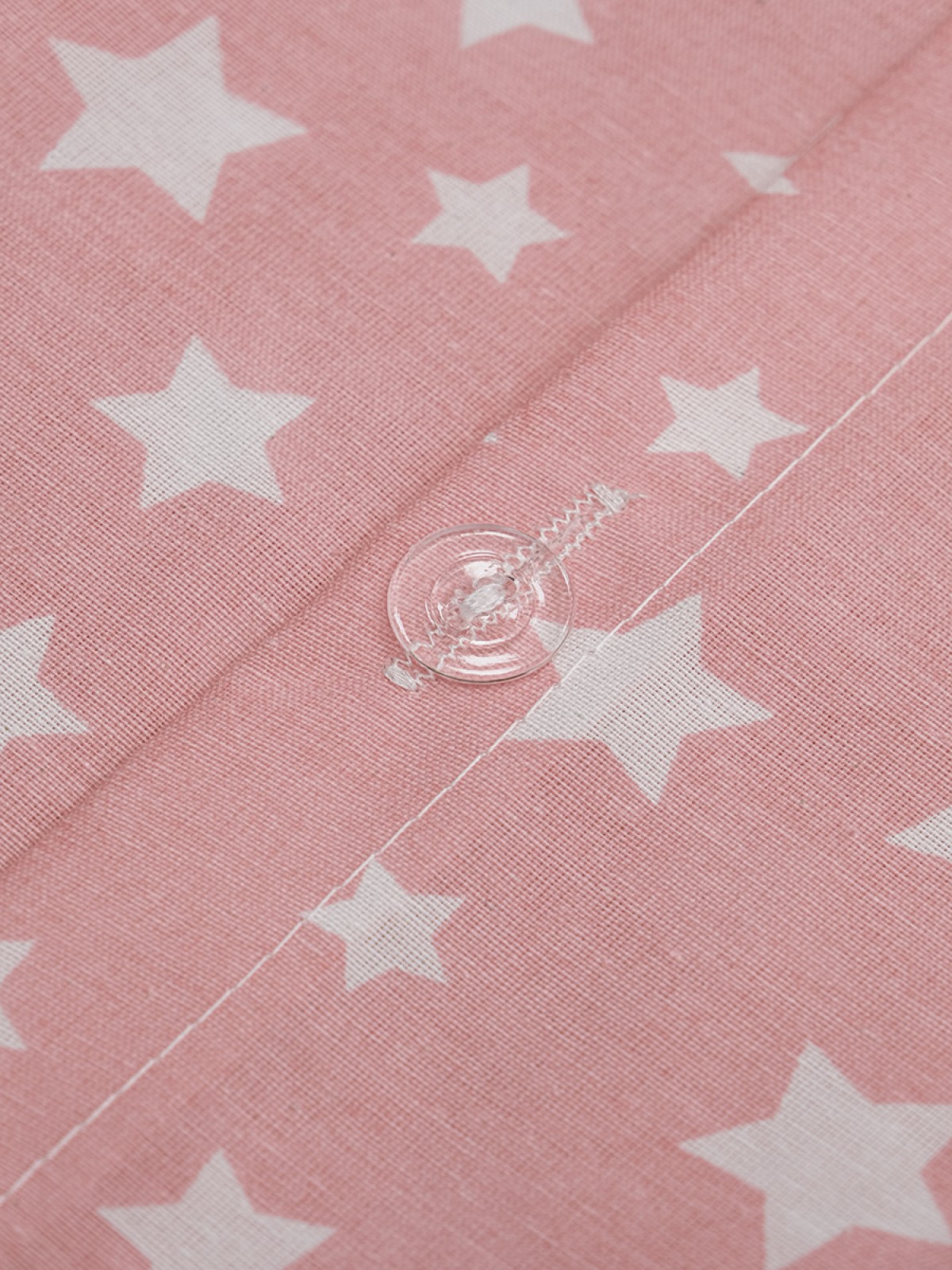 Star Lastikli Çarşaflı Pamuklu Tek Kişilik Nevresim - Pudra Star Lastikli Çarşaflı Pamuklu Tek Kişilik Nevresim - Pudra