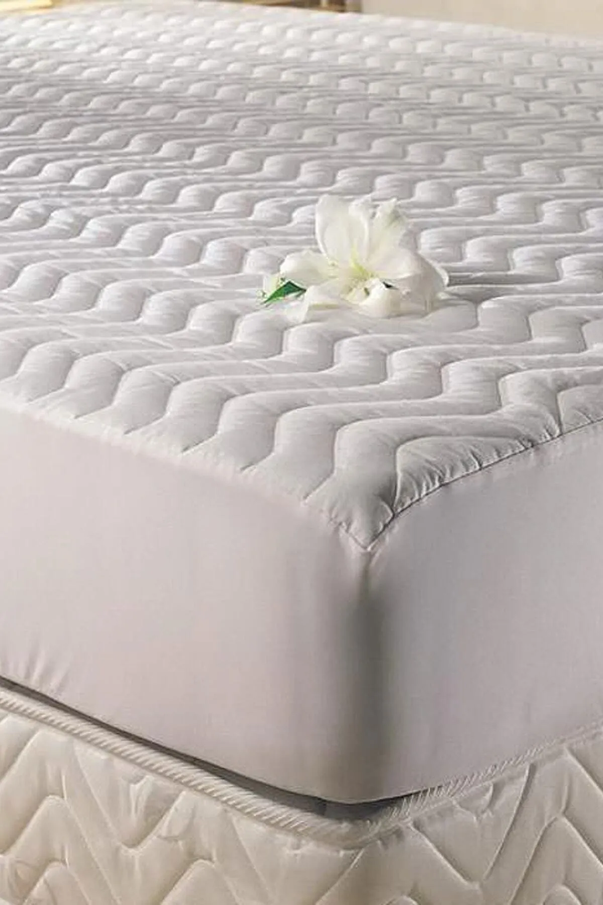 Taç Kapitone Fitted %100 Pamuk Tek Kişilik Alez 100x200