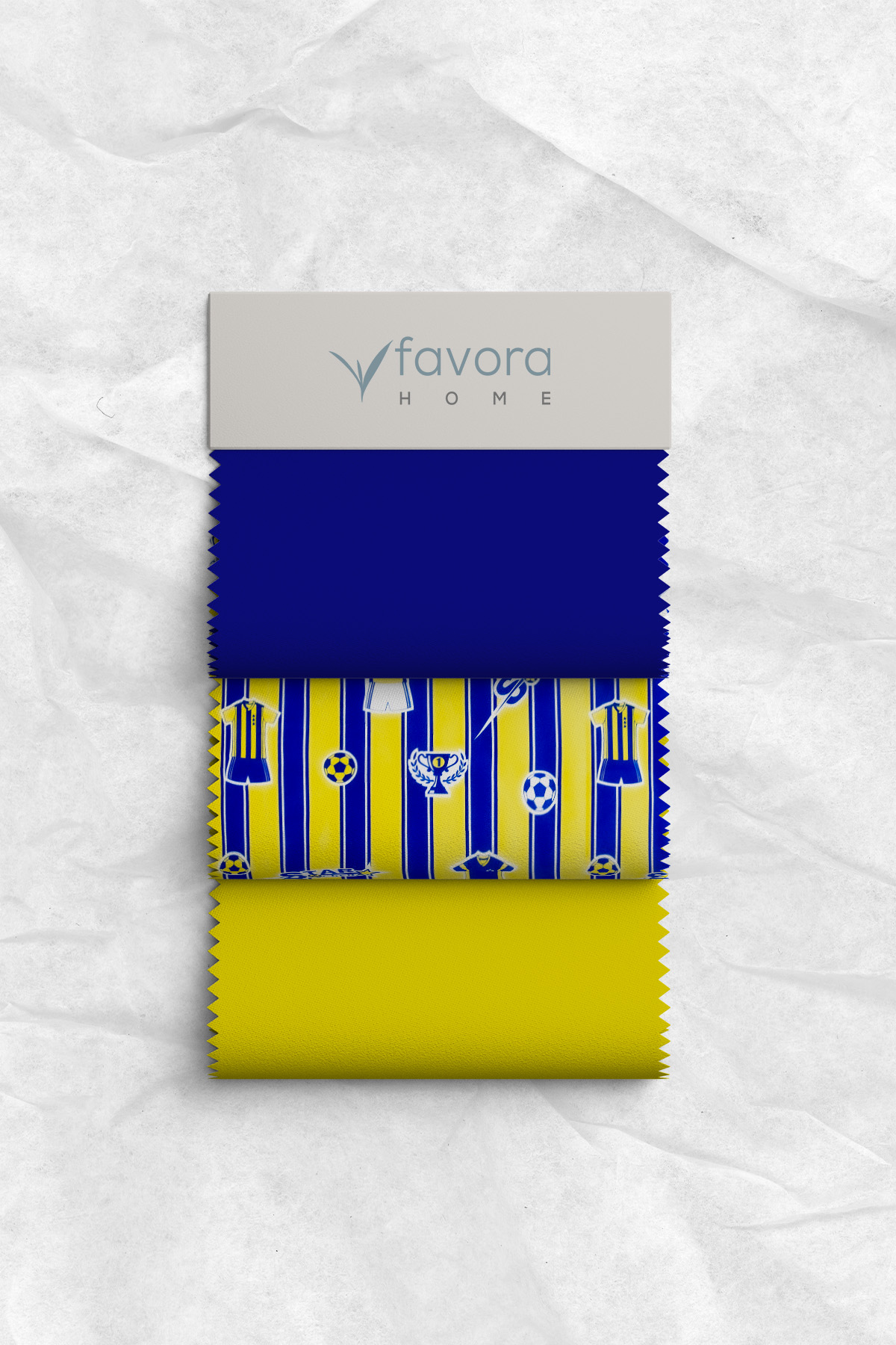 Taraftar Pamuklu Ranforce Tek Kişilik Nevresim Seti - Sarı - Lacivert Taraftar Pamuklu Ranforce Tek Kişilik Nevresim Seti - Sarı - Lacivert