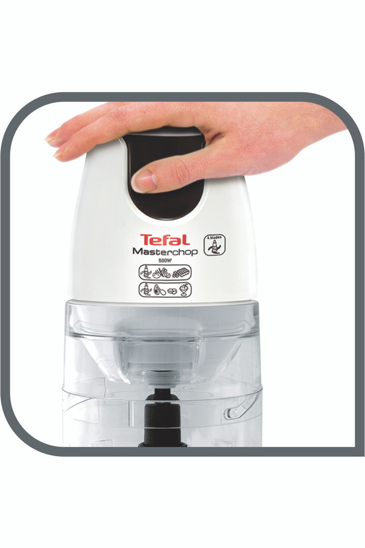Tefal Masterchop XXL Rondo ve Doğrayıcı - Beyaz