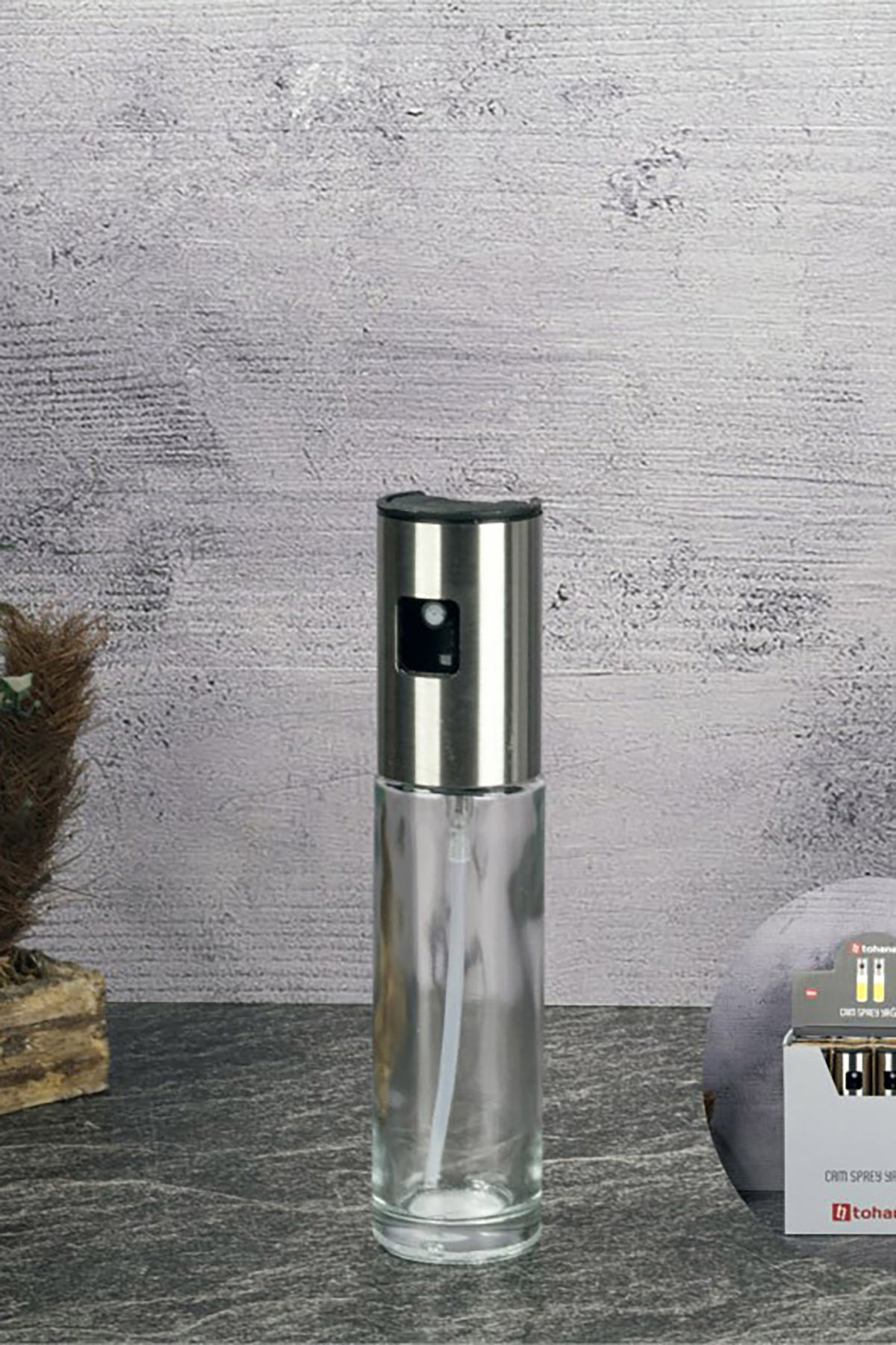 Tohana Cam Silindir Sprey Yağdanlık Tohana Cam Silindir Sprey Yağdanlık