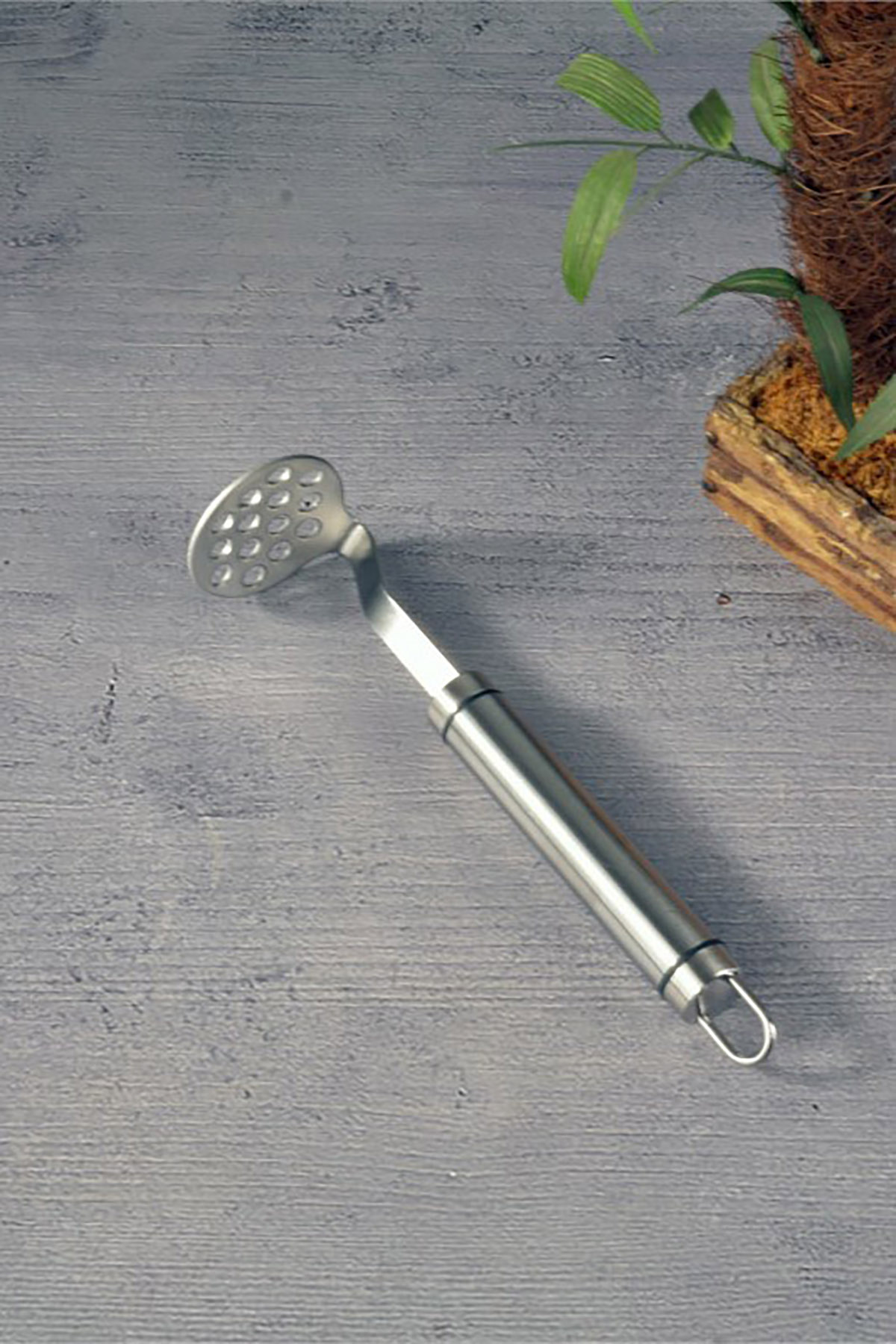 Tohana Metal Saplı Patates Ezici - İnox Tohana Metal Saplı Patates Ezici - İnox