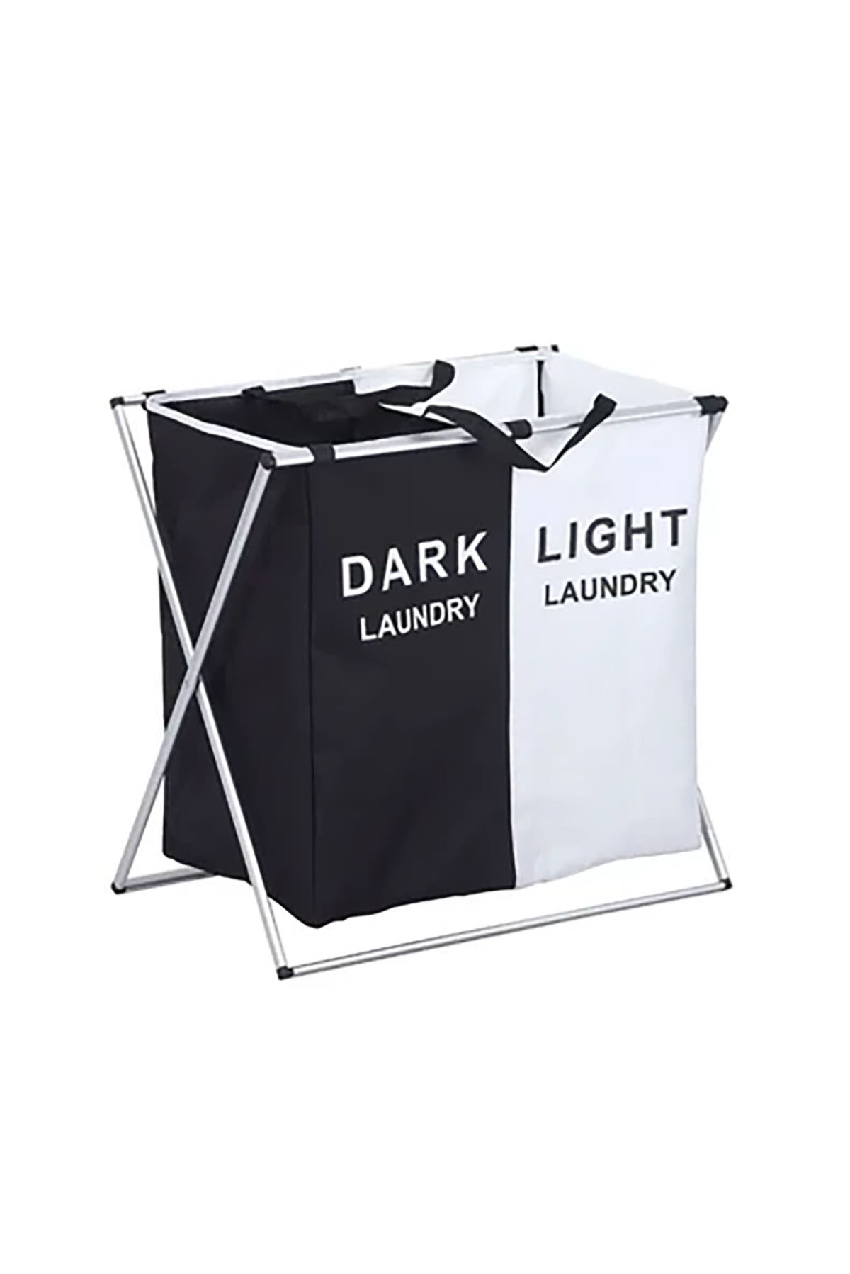 Tutku Katlanır Demonte Bez 2 Bölmeli Kirli Sepeti Tutku Katlanır Demonte Bez 2 Bölmeli Kirli Sepeti