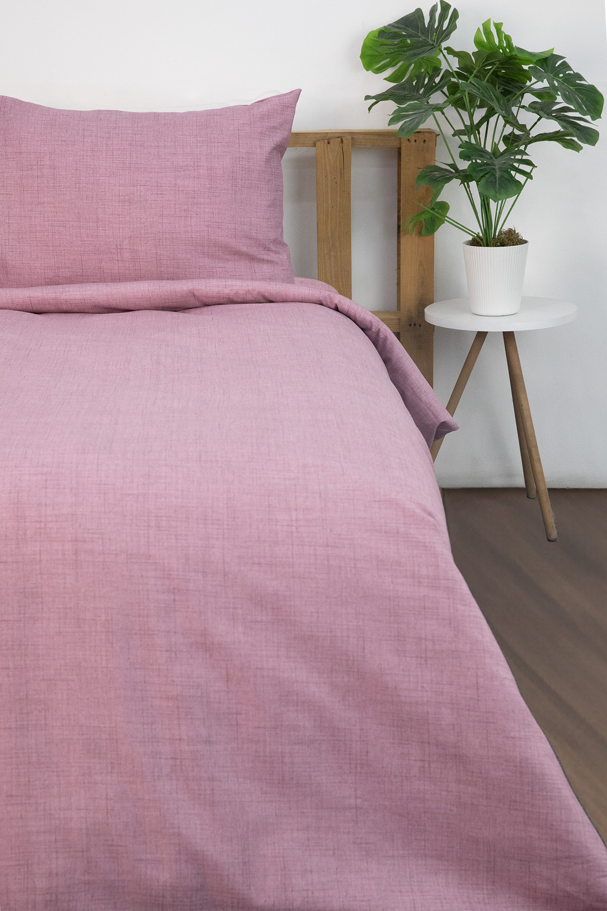 Vega Pamuklu Ranforce Lastikli Çarşaflı Tek Kişilik Nevresim Takımı - Mor Vega Pamuklu Ranforce Lastikli Çarşaflı Tek Kişilik Nevresim Takımı - Mor