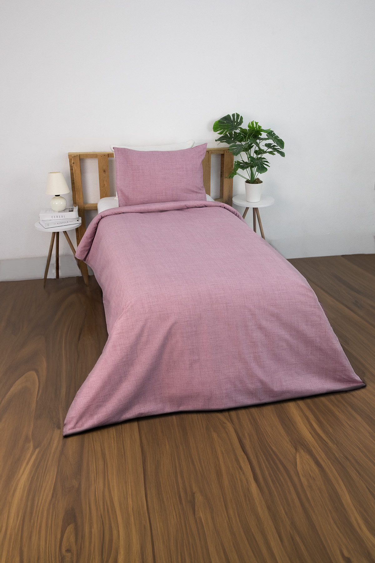 Vega Tek Kişilik Nevresim Seti - Mor Vega Tek Kişilik Nevresim Seti - Mor